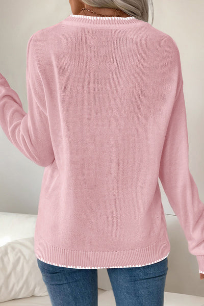 Chic Women's Cozy Graphic Sweaters in Vibrant Colors Perfect for Casual Style and Everyday Comfort