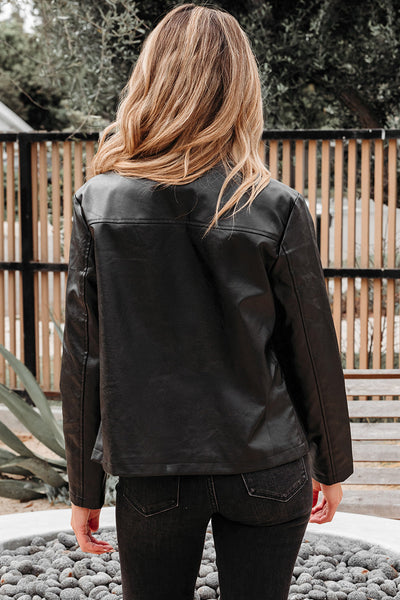 Trendy Black Boxy Jacket for Women | Stylish Relaxed Fit Outerwear for Effortless Everyday Chic
