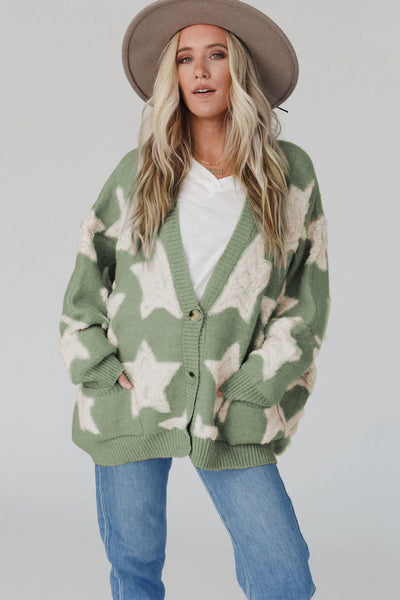 Chic Women's Cardigan with Pockets - Soft Knit, Stylish Fit for Effortless Layering Year-Round