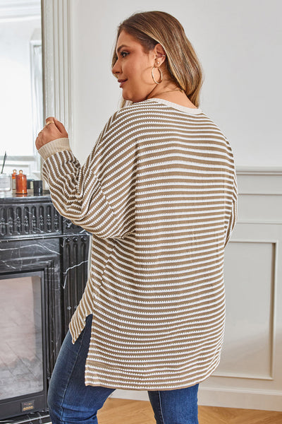 Chic Plus Size Women's Cotton Top Comfort-Focused, Trendy Design for Effortless Everyday Style