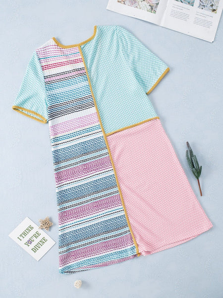 Enchanting Off Shoulder Long Sleeve Dress with Drawstring