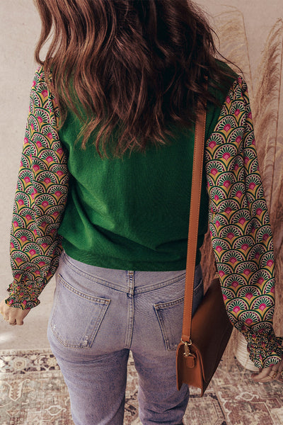 Vibrant Oversized Patchwork Sweater for Women - Chic and Cozy Knit for Effortless Style and Ultimate Comfort