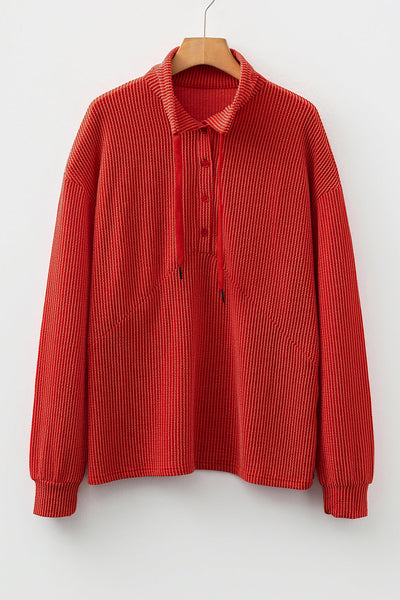 Women‚Äôs Varsity Striped Sweatshirt in Soft Cotton Blend Casual, Cozy Fit for Everyday Style