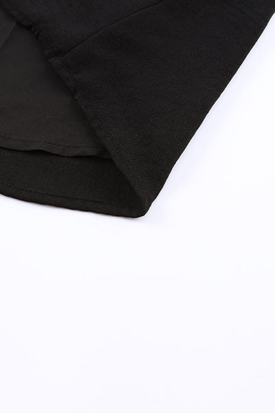 Casual Solid Chain Strap Crew Neck Sleeveless Tank Top