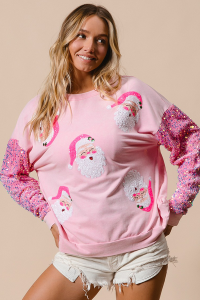 Cozy Women's Personalized Christmas Sweatshirt - Festive Holiday Style, Perfect Fit for Winter Celebrations