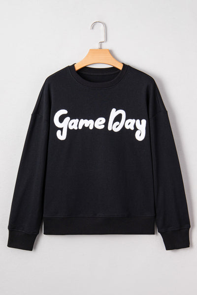 Chic Women's Comfort Fit Game Day Sweatshirt in Soft Fabric - Ideal for Sports Events and Casual Gatherings