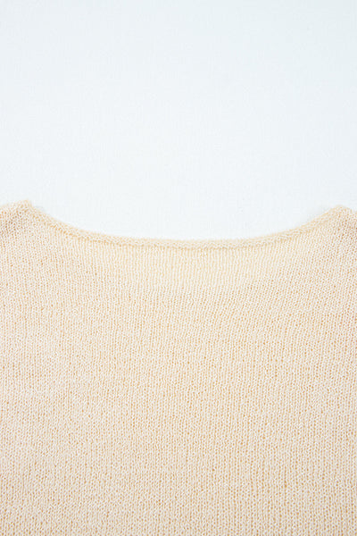 Trendy Women's Floral Knit Sweater - Cozy, Soft Pastel Colors for Casual Spring Style and Comfort
