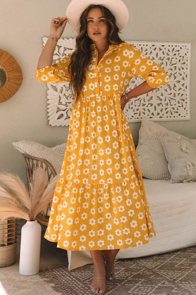 Floral Boho Maxi Dress for Women - Stylish Sleeveless Summer Gown with Comfortable Fit and Elegant Print