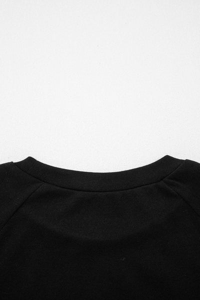 Stylish Black Long Sleeve Women's Top - Comfortable Fit for Everyday Wear & Versatile Fashion Looks