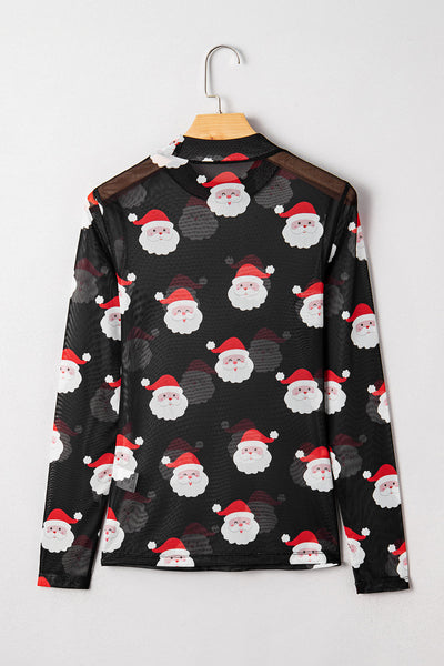 Stylish Black Long Sleeve Women's Top - Comfortable Everyday Wear & Versatile Layering Option for Effortless Fashion