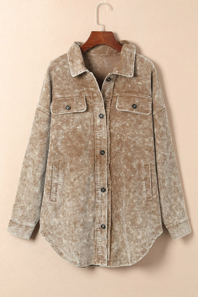 Oversized Corduroy Shacket