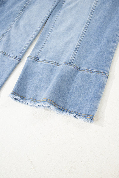 Chic High-Waisted Blue Jeans for Women | Stretch Fit for All-Day Comfort | Perfect for Casual and Everyday Style