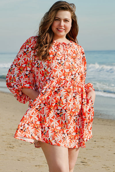 Flattering Plus Size Women's Floral Maxi Dress - Stylish, Comfortable Fit for Every Occasion and Season