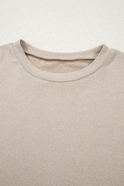 Women's Soft Cotton Parchment T-Shirt - Casual Fit, Everyday Essential for Effortless Style and Comfort