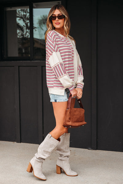 Vibrant Women's Patchwork Blouse - Stylish Casual Top with Relaxed Fit for Effortless Everyday Elegance