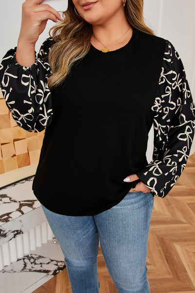 Stylish Plus Size Women's Floral Blouse in Soft Fabric - Comfortable Everyday Top for Effortless Chic Look