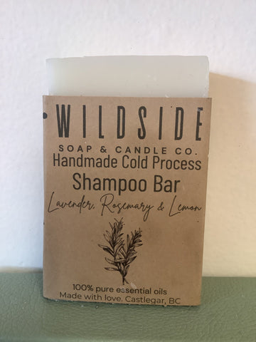 Wildside Lavender, Rosemary and Lemon Shampoo Bar