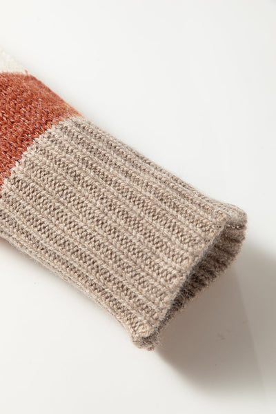 Lightweight Cozy Women's Stripe Sweater - Casual Fit in Soft Pastel Colors, Ideal for Layering and Everyday Comfort