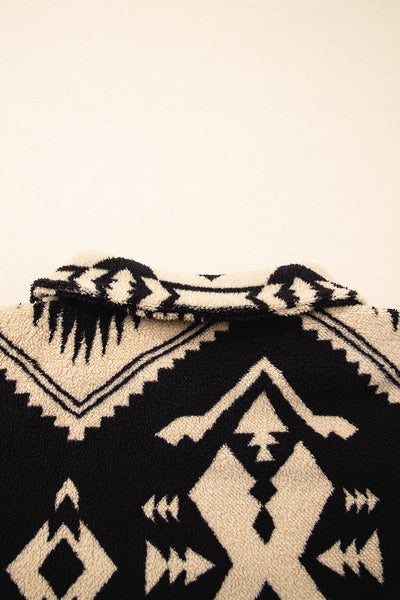 Cozy Women's Western Print Sweatshirt - Soft Casual Style for Everyday Comfort and Effortless Chic Fashion