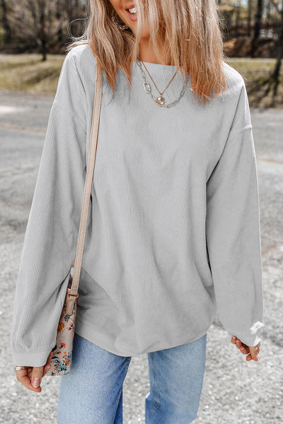 Cozy Chic Women's Soft Knit Pullover Sweater - Stylish Fall & Winter Essential for Effortless Outfits