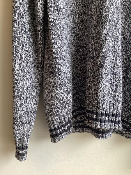 Wind River Marled Knit Quarter Zip Sweater