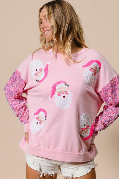 Cozy Women's Personalized Christmas Sweatshirt - Festive Holiday Style, Perfect Fit for Winter Celebrations