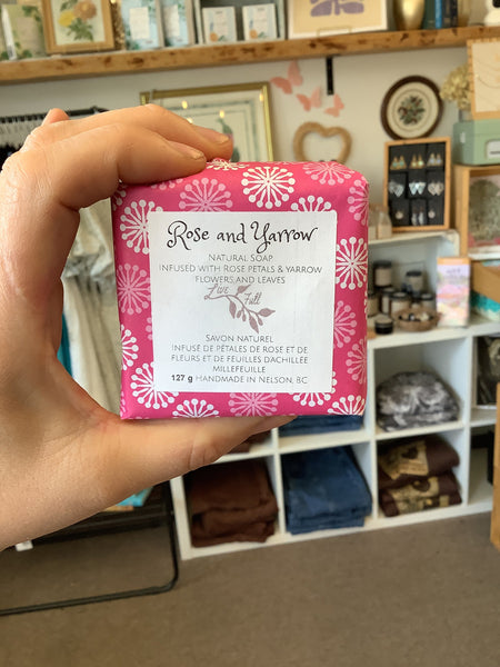 Rose & Yarrow Soap - Live Full (Nelson,BC)