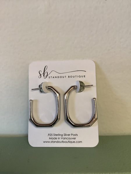 Standout Boutique Elina Silver Earring