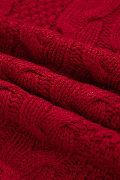 Cozy Knit Festive Cardigan for Women  Stylish Layering Piece for Holiday Gatherings and Winter Celebrations