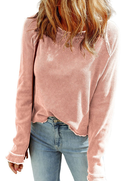 Sophisticated Velvet Bubble Blouse with Long Sleeves