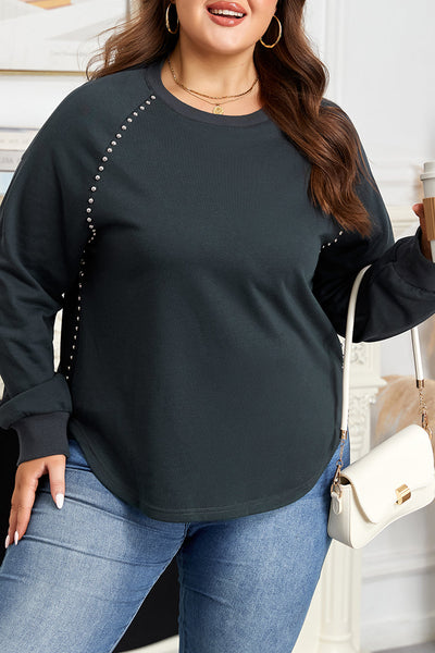 Stylish Women's Black Pullover Sweater - Cozy Fit for Casual Outings & Everyday Comfort