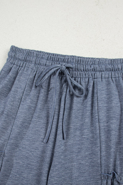 Chic Women's Wide Leg Pants in Soft Cotton, Flattering High-Waisted Fit, Perfect for Casual or Dressy Occasions