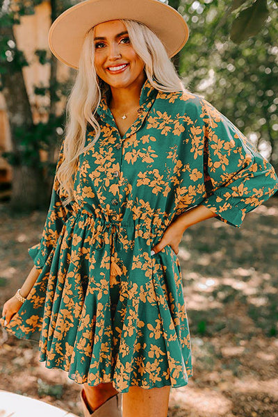 Elegant Women's Short Sleeve Shirt Dress in Classic Fit - Breathable Cotton Blend for Effortless Summer Style