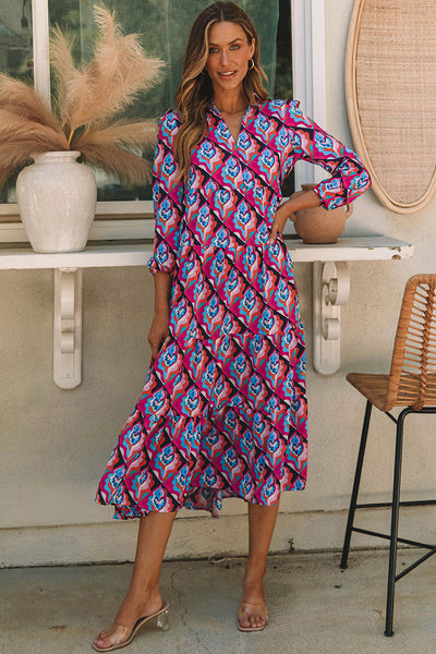 Versatile Women's Long Sleeve T-Shirt Dress in Soft Cotton - Casual Chic Style for Effortless Everyday Elegance