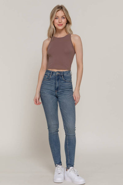 Halter Neck Crop Top