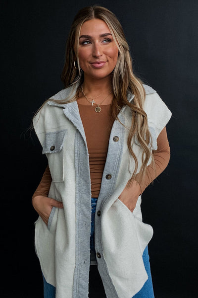 Tailored Short Sleeve Denim Jacket in Classic Indigo with practical styling and dependable silhouette control.