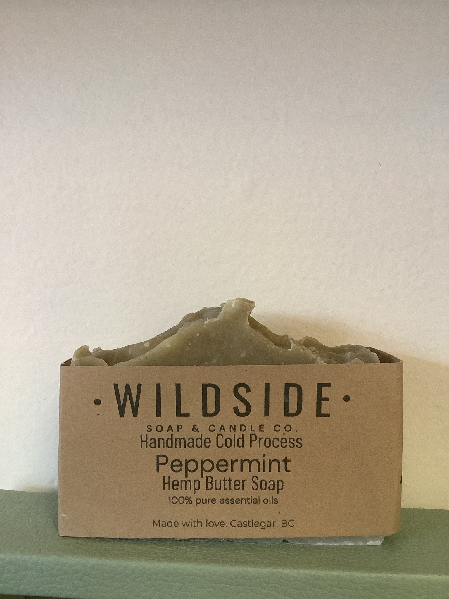 Wildside Peppermint Hemp Butter Soap