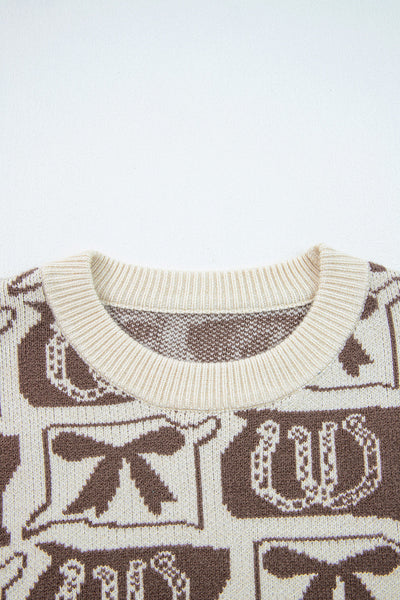 Women's Chic Women's Western-Style Cozy Knit Sweaters for Casual Outings - Perfect Layering Pieces in Trendy Colors