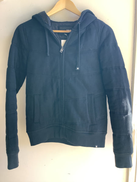 Hurley Black Zip-up Hoodie