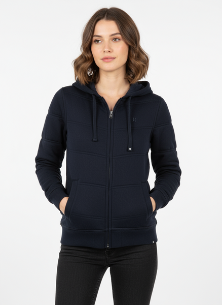 Hurley Black Zip-up Hoodie