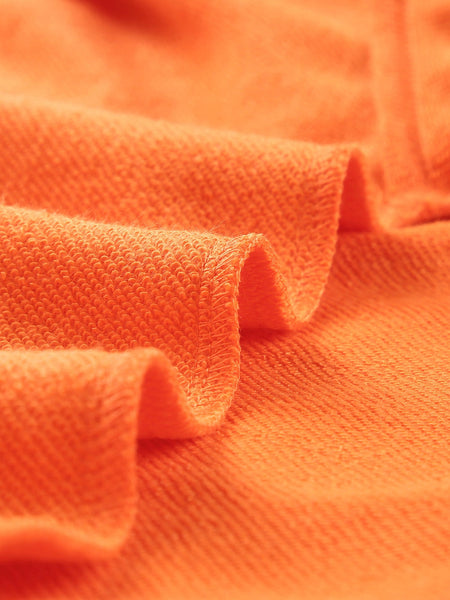 Cozy Orange Crewneck Pullover Sweatshirt