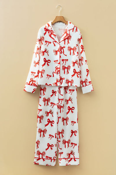 Festive Women's Holiday Pajama Set - Cozy Cotton Christmas Print, Relaxed Fit for Ultimate Comfort and Style