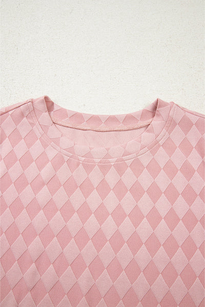 Trendy Women's Pink Casual Top - Comfortable Fit & Stylish Design for Effortless Everyday Outfits