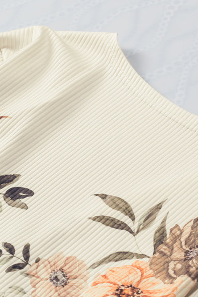 Stylish Batwing Sleeve Lightweight Printed Cardigan