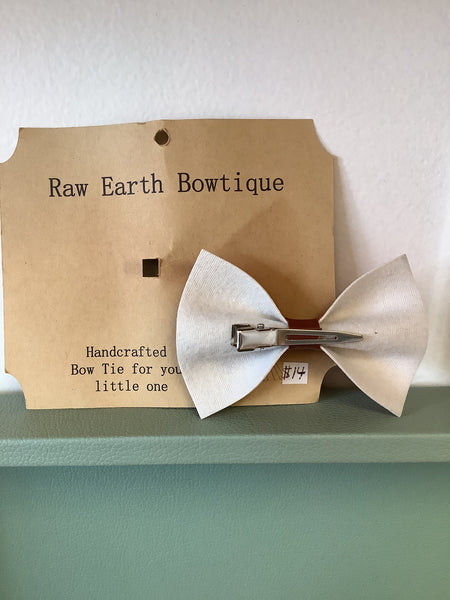 Raw Earth Bowtique Red Leather Paisley print bow tie