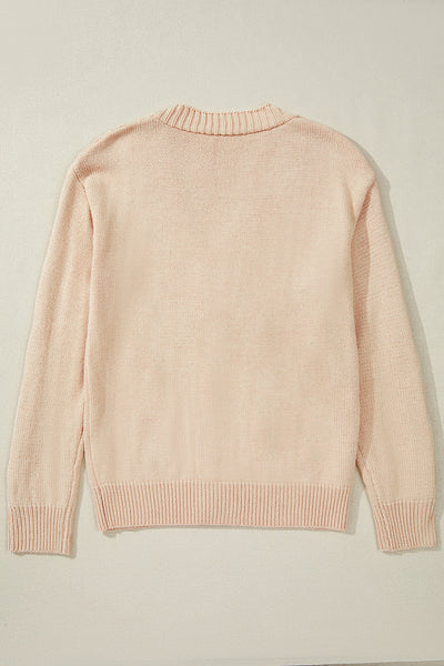 Cozy Beige Open Knit Cardigan for Women - Effortless Drop Shoulder Lightweight Sweater for Stylish Layering