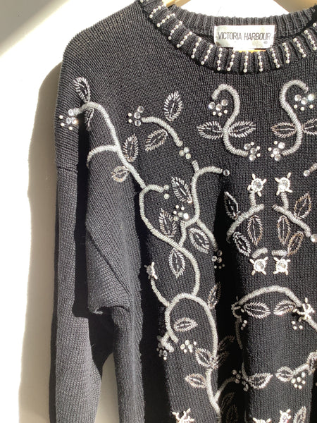 Victoria Harbour Beaded Sweater