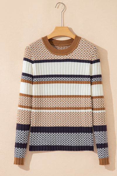 Elegant Women's Slim Fit Cashmere Blend Sweater - Versatile Layering Essential for Casual or Office Style made for easy styling and wardrobe