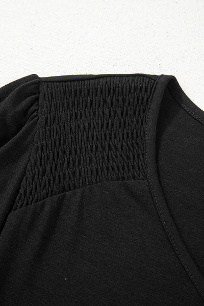 Chic Women's V-Neck Long Sleeve Top in Soft Fabric - Perfect for Casual or Office Wear, Available in Elegant Colors