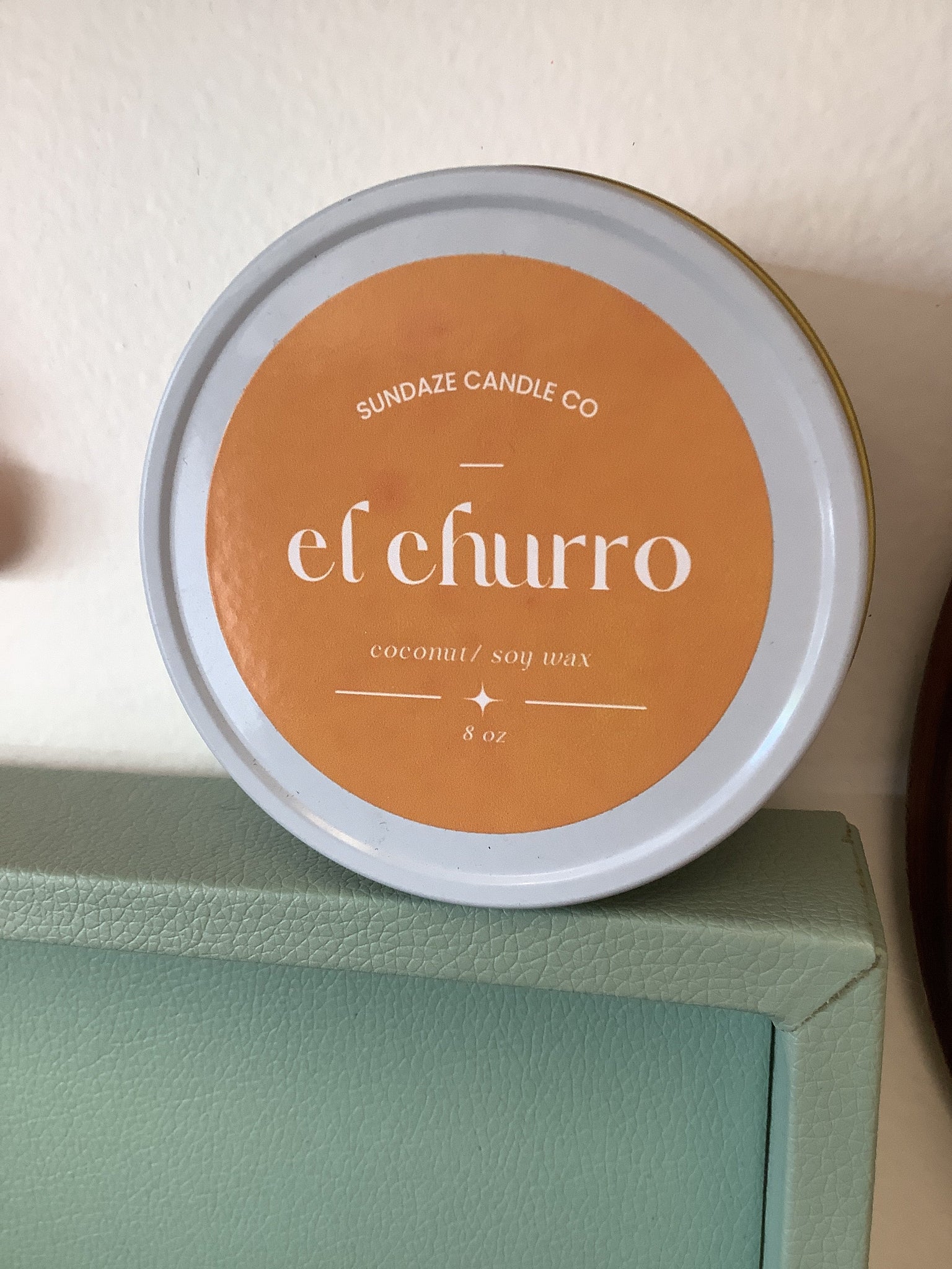 Sundaze El Churro Coconut / Soy Wax Candle 8oz